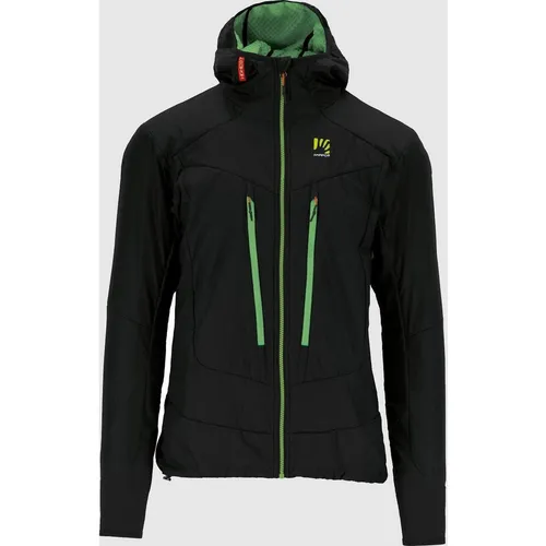 Karpos K-performance Hybrid Jacket black/jasmine green (081) 3XL