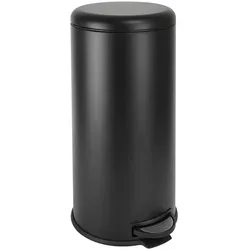 SVITA T30 Mülleimer Treteimer 30 Liter - Haushaltszubehör - Hygienischer Tretabfalleimer aus pulverbeschichtetem Stahl mit 30 Liter Fassungsvermögen, inkl. Inneneimer für einfache Reinigung.