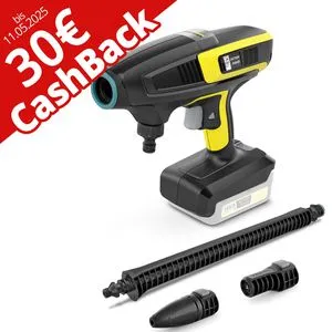 Kärcher Akku-Druckreiniger KHB 6 Battery 18V - kabelloses Reinigungssystem, maximale Bewegungsfreiheit und Flexibilität für schnelle Ergebnisse