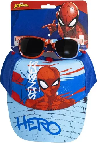 Spiderman Sonnenbrille und Baseballkappe Set