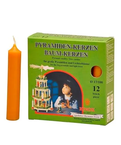 Richard Glässer Pyramidenkerzen natur