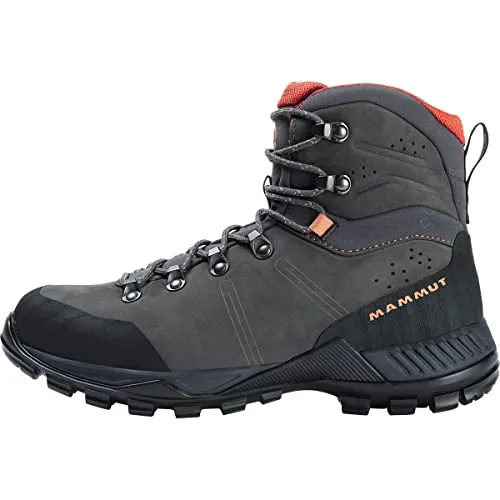 Mammut Damen Nova Tour II High GTX - Trekking- & Wanderschuhe - Wanderschuhe aus terracare Leder, elastische GORE-TEX-Zungenkonstruktion und individuelle 2 Zonen Schnürung für optimalen Halt und Komfort.