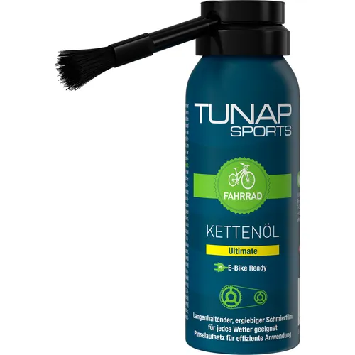 Tunap Sports Kettenöl Ultimate 50ML - Hochleistungs-Schmiermittel für Fahrräder, sorgt für langlebige Leistung und geschmeidige Schaltvorgänge.