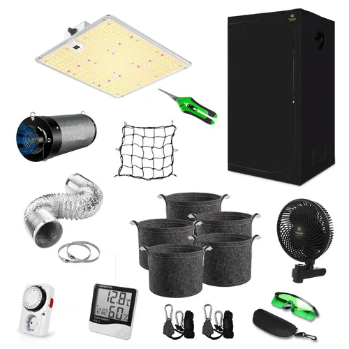 Produktbild Canna4Home GrowBox Komplettset 60 x 60 x 180 cm