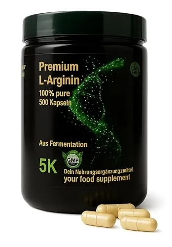 Premium 500 Kapseln L-Arginin