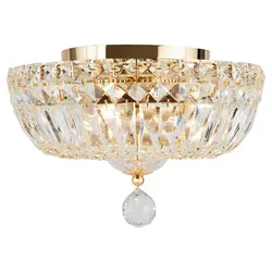 Eleganter Maytoni Kronleuchter in Gold - Hochwertiger Kronleuchter aus Metall und Glas, rund, 30x18x30 cm, ideal für stilvolle Innenbeleuchtung und schafft eine luxuriöse Atmosphäre.