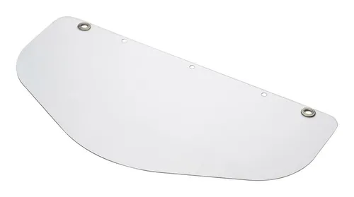 Voss-Helme Gesichtsschutzschild PC 500 x 250 mm klar - Hochwertiges Gesichtsschutzschild aus klarem Polycarbonat, ideal für den Schutz im Arbeitsumfeld. Robuste Bauweise für langlebige Nutzung.