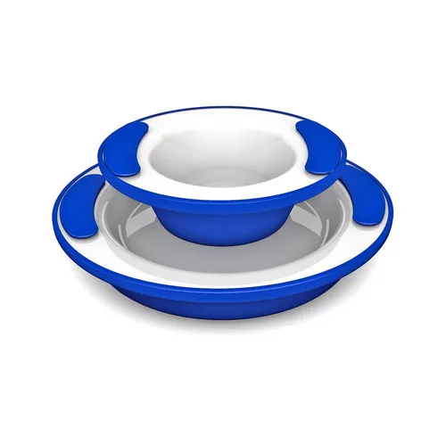 Teller Blau von Ornamin