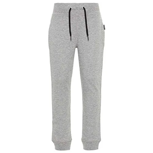 NAME IT Jungen Jogger Nkmsweat Pant Bru Noos, Grey Melange, 170