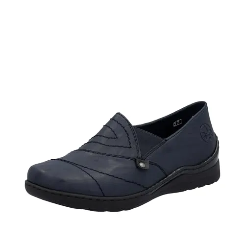 Produktbild Rieker Damen 48961 Slipper, Blau, 36 EU