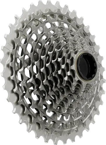 SRAM RED XG-1290 12-fach Kassette | Silber - Hochwertige 12-Gang Kassette für Rennräder, leicht mit nur 196 g und aus langlebigem Aluminium und Stahl gefertigt. Ideal für präzises Schalten und maximale Performance!