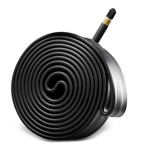 FISCHER Unisex Fischer Fahrradschlauch, Schwarz, Uni