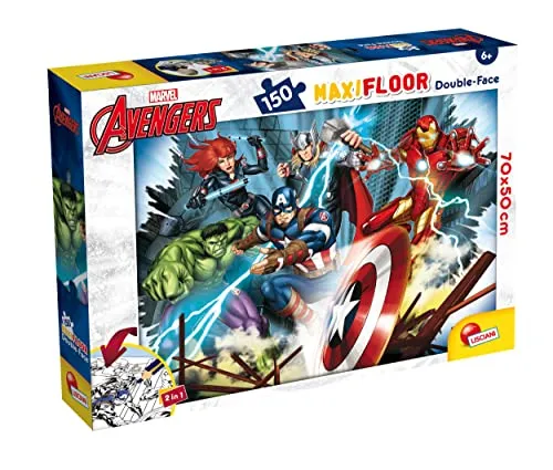 Liscianigiochi Marvel Puzzle DF MAXIFLOOR 150 Avengers
