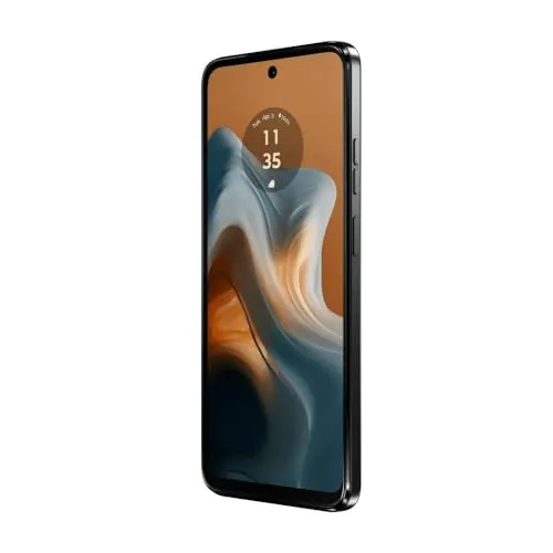 MOTOROLA moto g34 5G - 128 GB Charcoal Black Dual SIM, leistungsstark mit 4 GB RAM und 5G-Konnektivität für schnelles Surfen