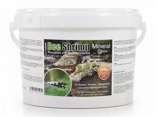 SaltyShrimp Bee Shrimp Mineral GH+, 3000g 3kg