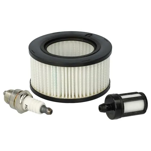 vhbw Luft-Filter, Kraftstofffilter, Zündkerze kompatibel mit Stihl MS 241, MS 231, MS231 C Motorsäge, Kettensäge - Wartungsset