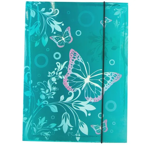 MICA Schreibmappe Gummizugmappe DIN A3 - Floral