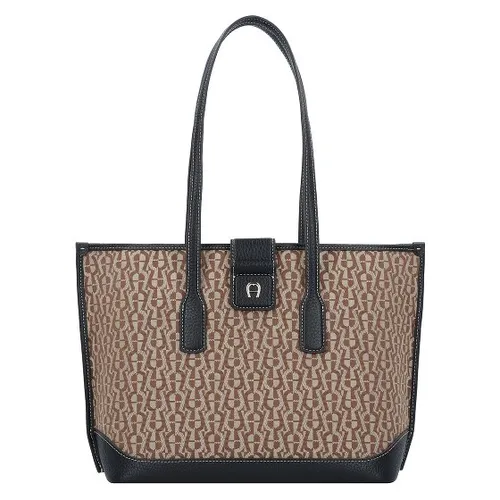 AIGNER Emea Schultertasche L 37 cm schwarz TAS004291 in schwarz von Aigner