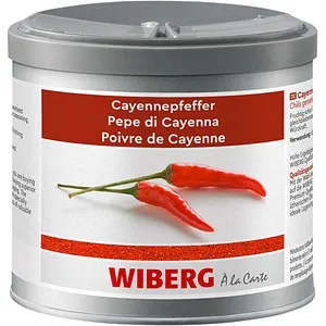 WIBERG Cayenne Chillis gemahlen Gewürz, 260,0 g