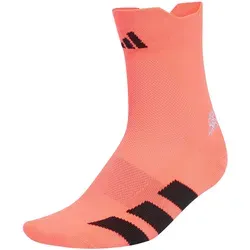 adidas adizero Quarter Laufsocken Unisex in rot von adidas