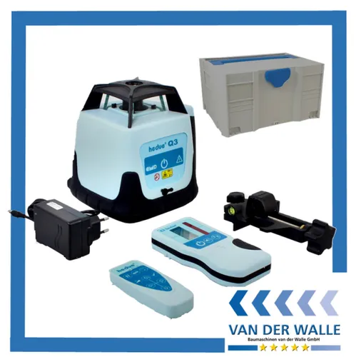 hedue Baulaser Rotationslaser Q3  R120 Vollautomat horizontal+vertikal