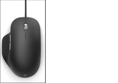 Microsoft Ergonomic Maus Kabelgebunden - Ergonomische Optische Maus für Komfort - Mäuse: Ergonomisches Design für müheloses Arbeiten, ideal für lange Nutzung ohne Ermüdung.