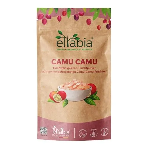 Camu Camu Tabletten 2000 Presslinge | Hochdosiert 4000mg Tagesdosis | 250mg Tabs natürliches Vitamin C in Rohkost-Qualität