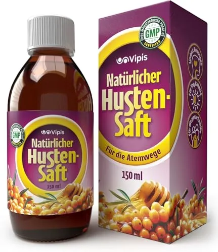 Pflanzlicher Hustensaft für Erwachsene & Kinder