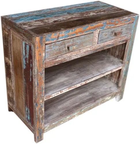 Massive Vintage Kommode, Highboard, Sideboard, Flurschrank - Modell 11