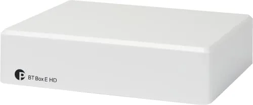 Pro-Ject BT Box E HD, High Definition BT5.0 Audioempfänger mit aptX HD, Weiß
