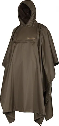 Deerhunter Herren Regenponcho Survivor XL/2XL/3XL - Funktionsjacken – Atmungsaktiver und winddichter Poncho mit Deerhunter-Stormliner-Membran, ideal für alle Wetterbedingungen während der Jagd.