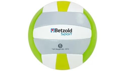 Betzold Sport Leicht-Volleyball – Ideal für Kinder und Anfänger - Volleybälle, speziell für Kinder und Anfänger entwickelt, mit reduziertem Gewicht für einfache Kontrolle und weichem PU-Obermaterial für sanfte Ballkontakte.
