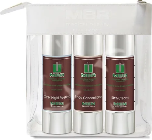 MBR Men Oleosome Travel Set Rich Cream 3x50ml
