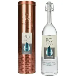 Jacopo Poli Grappa, 0.7 l - Tresterbrand aus Venetien, handwerklich hergestellt für ein unverwechselbares Aroma und höchsten Genuss