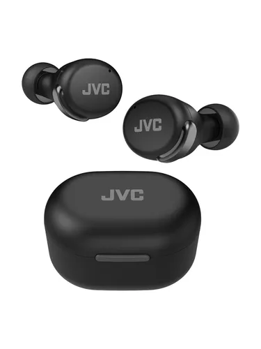 JVC HA-A30T Black - Kabellose Ohrhörer - Kopfhörer mit effektiver Geräuschunterdrückung, 21 Stunden Spielzeit und IPX4 Wasserschutz. Ideal für Fernbesprechungen, Gaming und freihändiges Telefonieren.