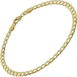 trendor Damen Panzer-Armband Gold 333 (8 Karat) 19 cm von trendor