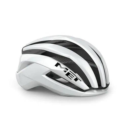 MET Trenta 3K Carbon Helm Weiß M in weiß von MET