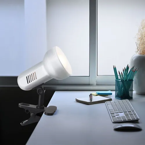 Metall Klemmstrahler für Schreibtisch und Arbeitszimmer von ETC Shop