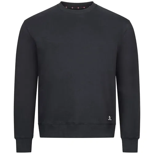 Höhenhorn Wallster Herren Sweatshirt Dunkelblau Gr. XL - Pullover für Herren, aus atmungsaktiver Baumwolle für optimalen Temperaturausgleich, bequem und vielseitig einsetzbar, ideal für Freizeit und Alltag.