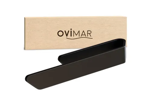 ovimar Handtuchstange Kongsoya, Schwarz in schwarz von ovimar