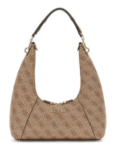 GUESS Calista Top Zip Shoulder Bag - Elegante Schultertasche mit Two Way Zipper, ideal für den stilvollen Alltag. Praktisches Innenfach und goldfarbene Akzente machen sie zum perfekten Begleiter.