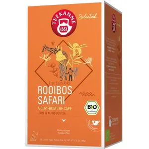 Teekanne Tee Luxury Cup Rooibos Safari, BIO, 25 Pyramidenbeutel, 50g