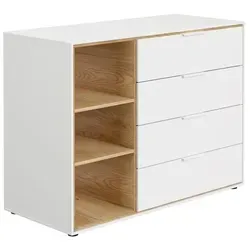 Produktbild Paidi Wickelkommode Lieven, Weiß, 2 Fächer & 4 Schubladen