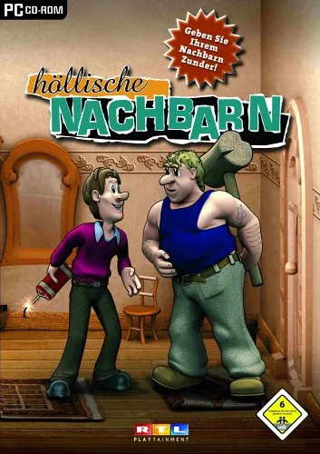 Höllische Nachbarn - Das spannende Nachbarschaftsspiel - Strategiespiel für 2-4 Spieler, das für jede Menge Spaß und Spannung sorgt, während du deine Nachbarn überlistest.
