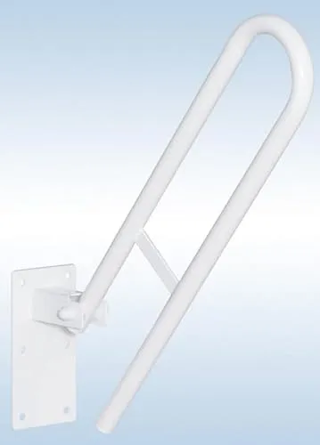probath STÜTZKLAPPGRIFF 50 CM WEISS WANDSTÜTZGRIFF KLAPPGRIFF WANDGRIFF HALTEGRIFF 500 mm
