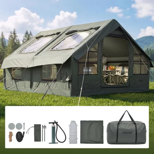 VEVOR Aufblasbares Zelt Glamping für 5-8 Personen von Vevor