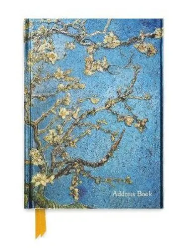 Adressbuch DIN A5: Vincent van Gogh, Mandelbaum in Blüte von Flame Tree Publishing