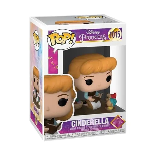 Funko Pop! Disney: Ultimate Princess - Cinderella - Disney Princesses - Disney Prinzessinnen - Vinyl-Sammelfigur - Geschenkidee - Offizielle Handelswaren - Spielzeug Für Kinder und Erwachsene