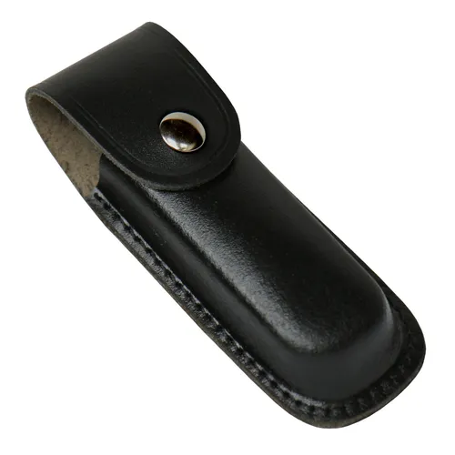 Haller Schwarze Lederhülle GRIFFFLG 11 cm