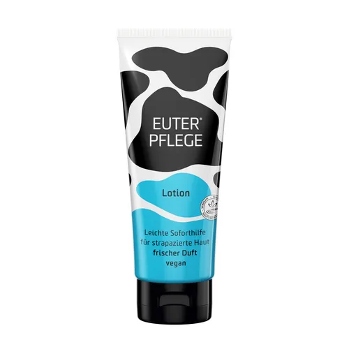 EUTERPFLEGE Bodylotion 200ml, Creme für trockene Haut, Handcreme Frischeduft 
